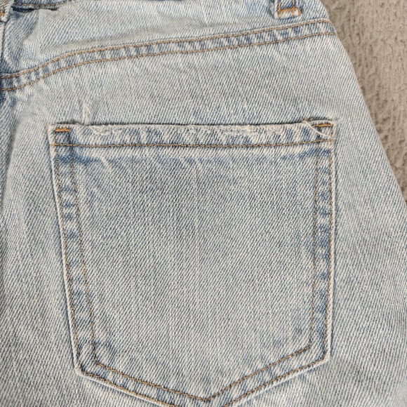 And Now This Jeans Womens 26 Light Wash Straight Leg High Rise Denim 100% Cotton - Picture 16 of 16